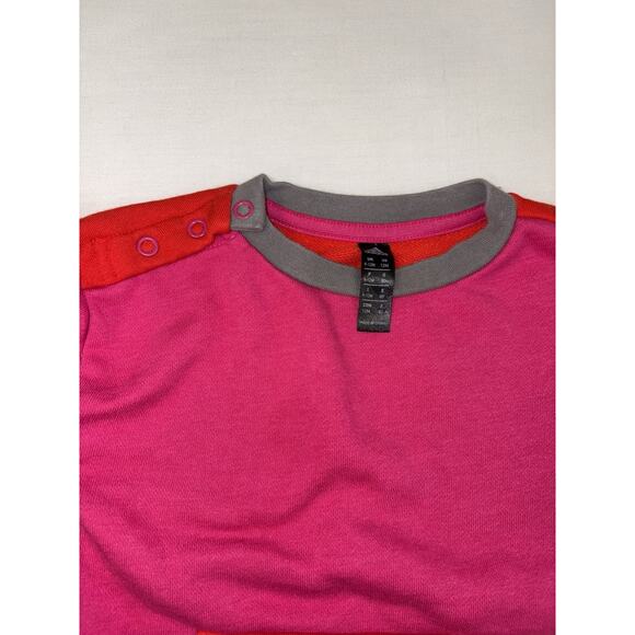 Adidas x Lego Magenta Duplo Jumpsuit Pajama Baby Unisex Size 12 Month Outfit - Picture 9 of 14